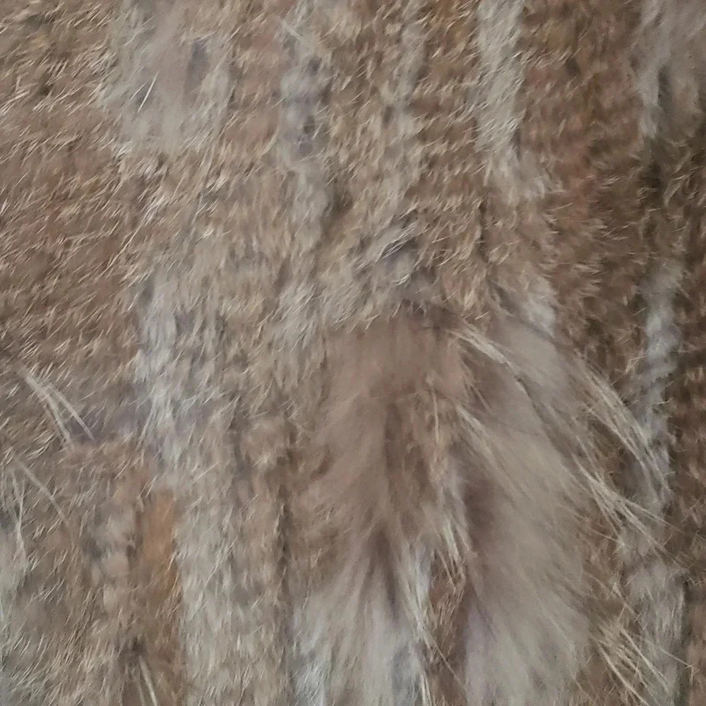 Love token rabbit/raccoon vest size L - Picture 6 of 7